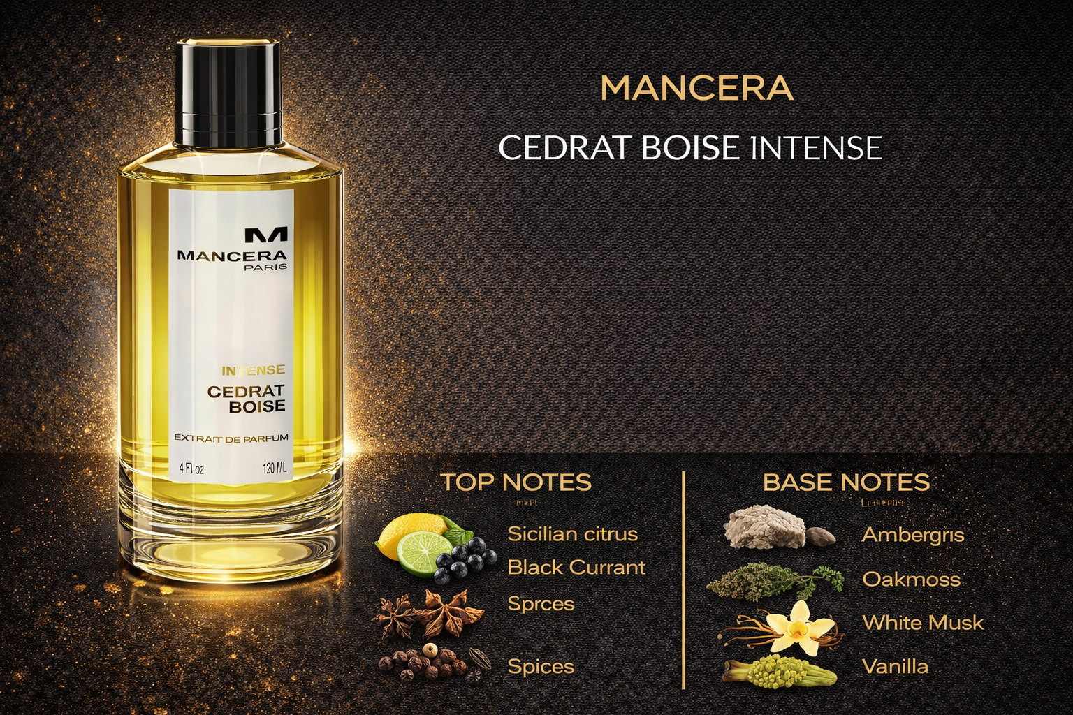 Mancera — Cedrat Boise Intense (Extrait de Parfum)